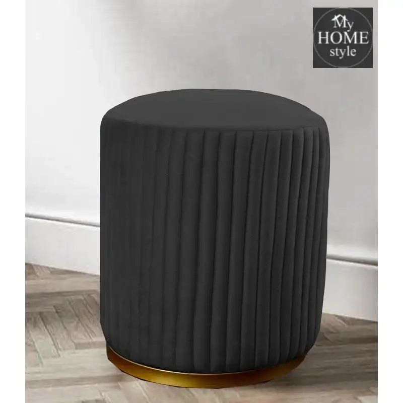 Large Pouffe Stool With Steel Frame - 1055 - myhomestyle.pk