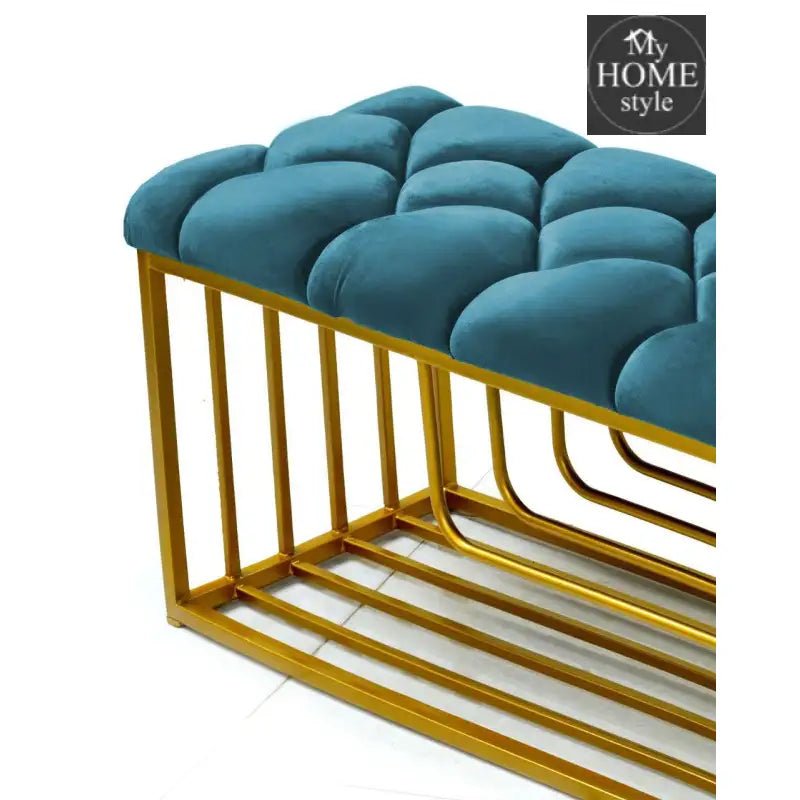 Luxury 3 Seater Stool With Shoe Rack - 1038 - myhomestyle.pk