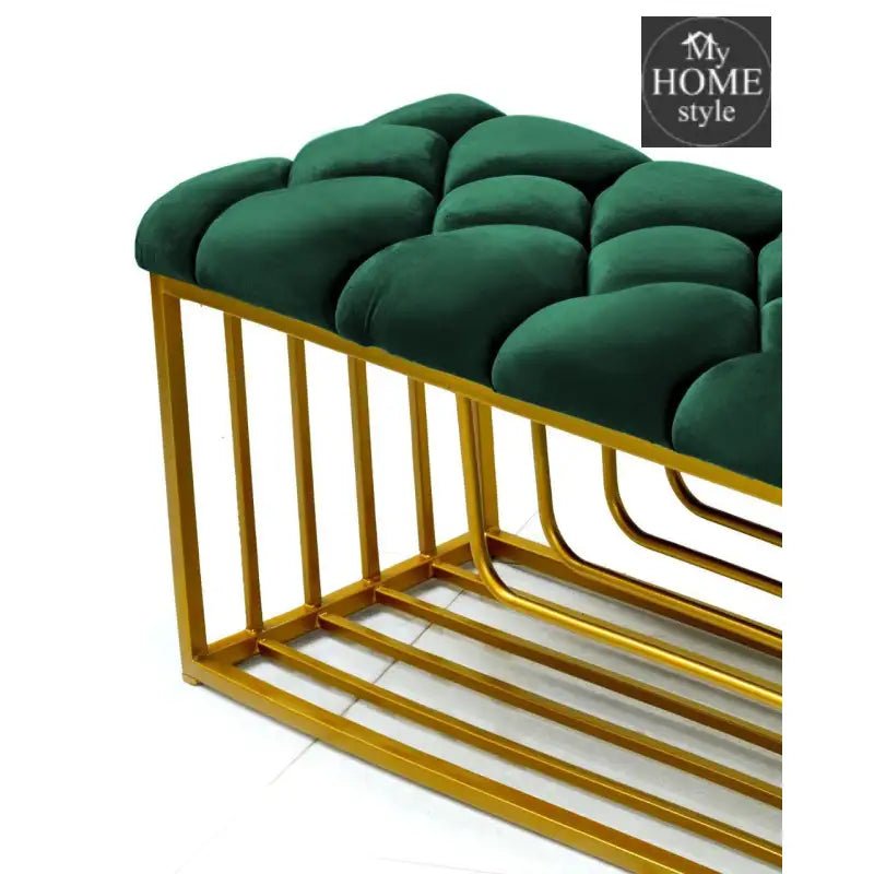 Luxury 3 Seater Stool With Shoe Rack - 1040 - myhomestyle.pk