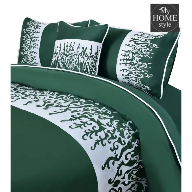Luxury Embroidered Aplic Duvet Set 6 Pc's - myhomestyle.pk
