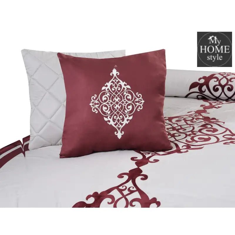 Luxury Embroidered Aplic Duvet Set 8 Pc's - myhomestyle.pk