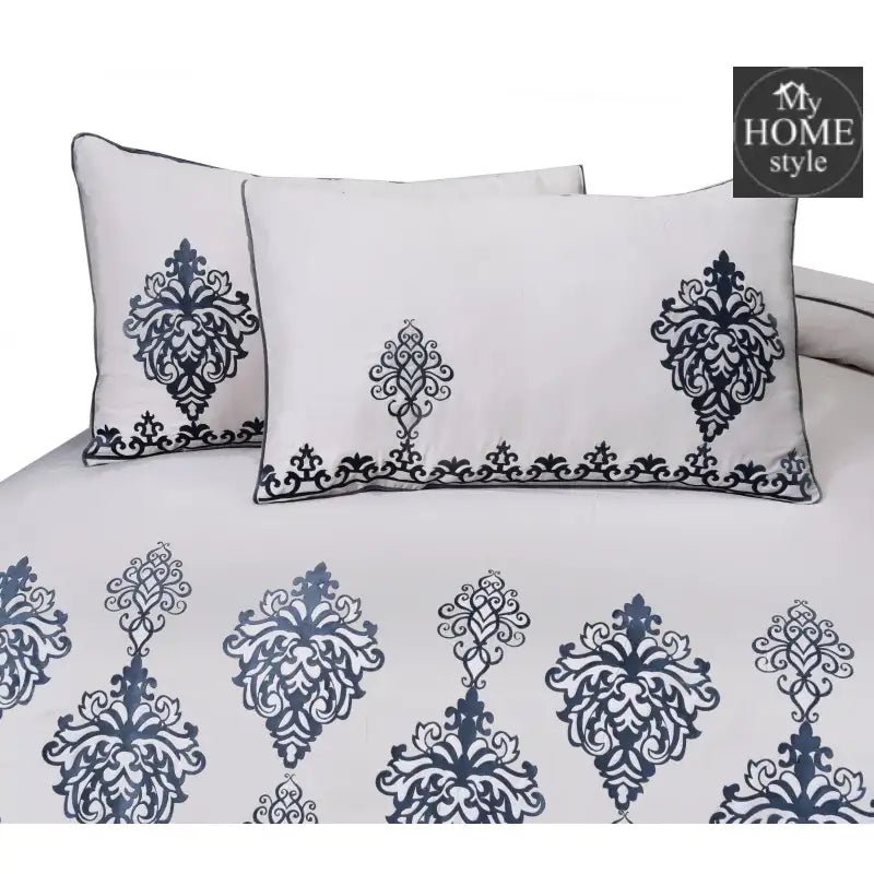 Luxury Embroidered Aplic Duvet Set 8 Pc's - myhomestyle.pk