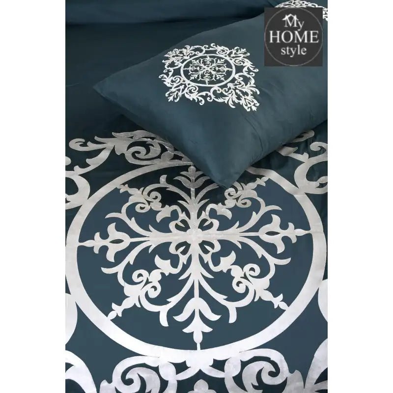 Luxury Embroidered Aplic Duvet Set 8 Pc's - myhomestyle.pk