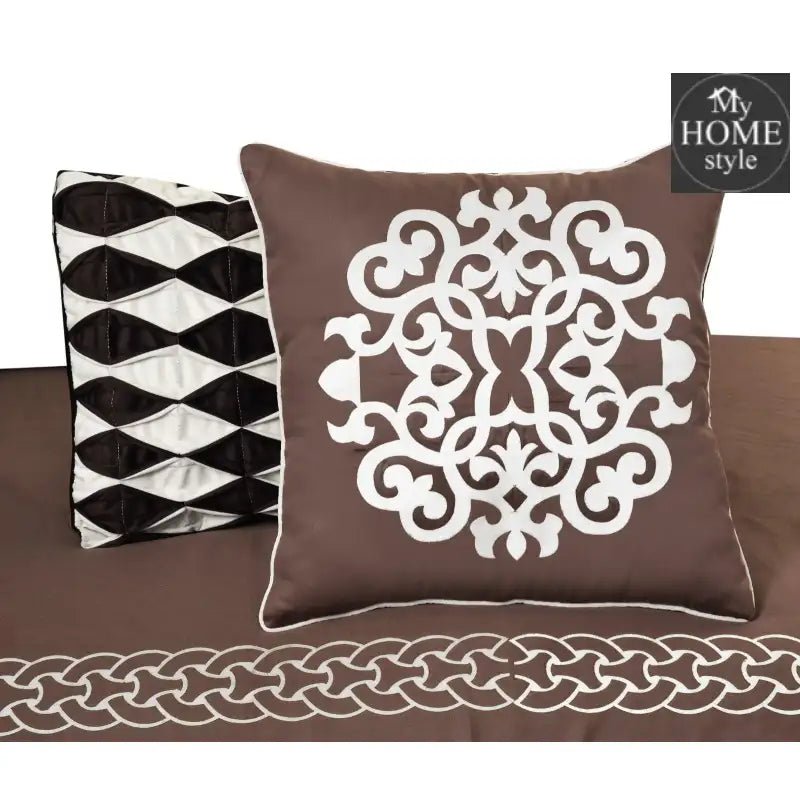 Luxury Embroidered Aplic Duvet Set 8 Pc's - myhomestyle.pk