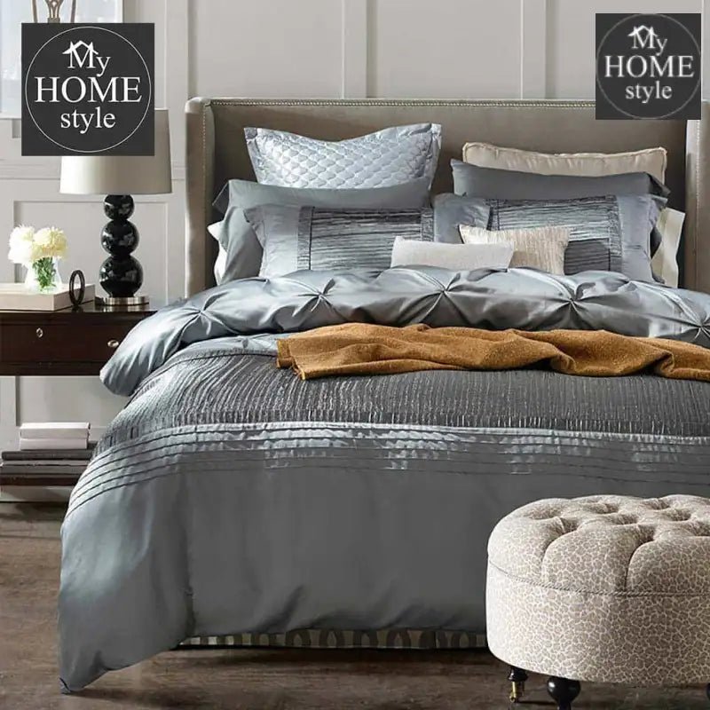 Pintuck Luxury Bridal Set with Pleated bottom - myhomestyle.pk