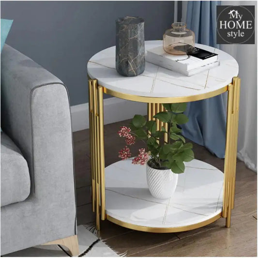 Round Coffee And Side Accent End Table - myhomestyle.pk