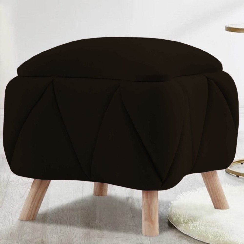 Single Ottoman Luxury Stool - 1438 - myhomestyle.pk