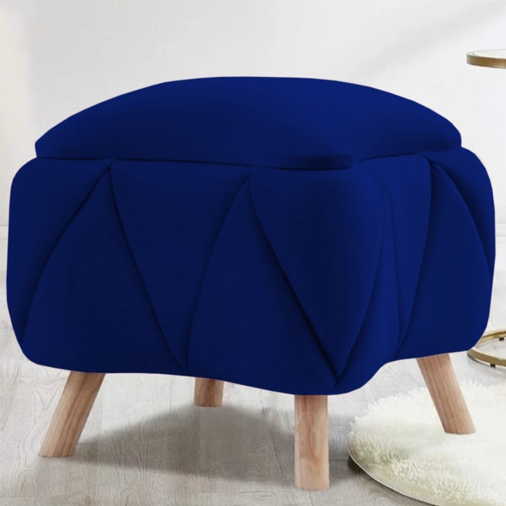 Single Ottoman Luxury Stool - 1438 - myhomestyle.pk