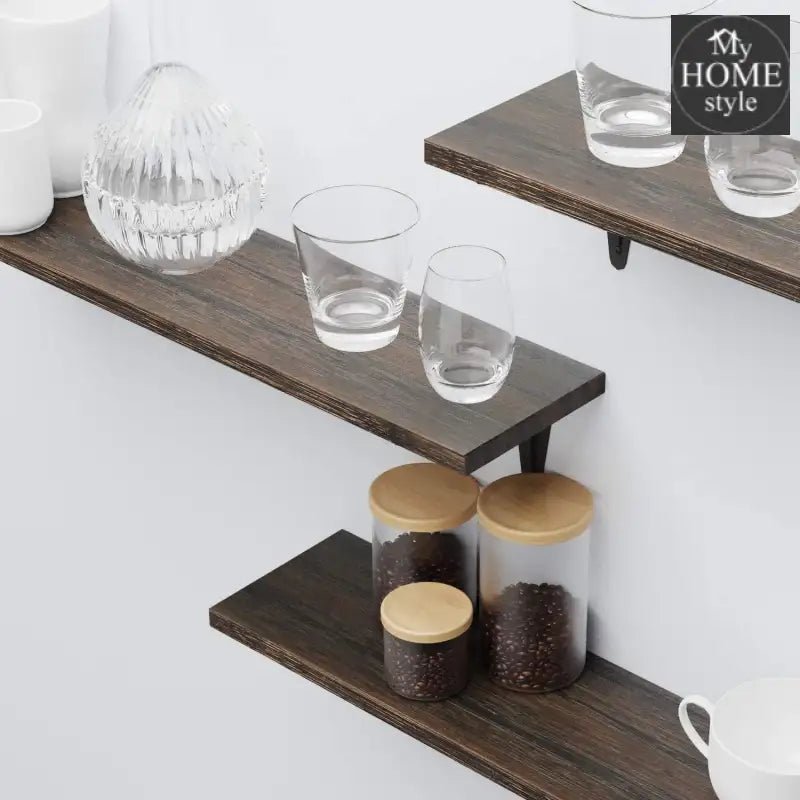 Wooden Shelf floating shelves 3 Tier - myhomestyle.pk