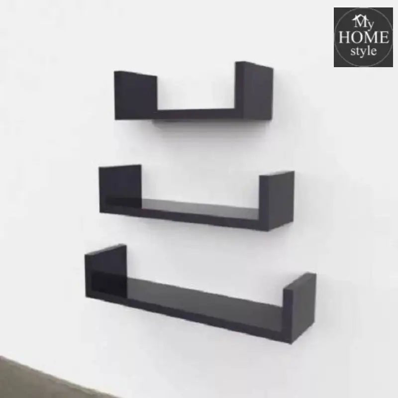 Wooden Shelf floating shelves 3 Tier - myhomestyle.pk