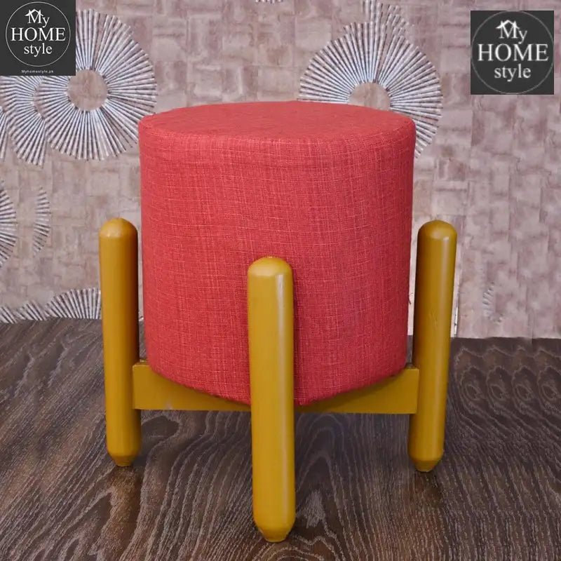 Wooden stool drone shape - 119 - myhomestyle.pk