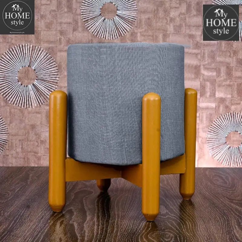 Wooden stool drone shape - 123 - myhomestyle.pk