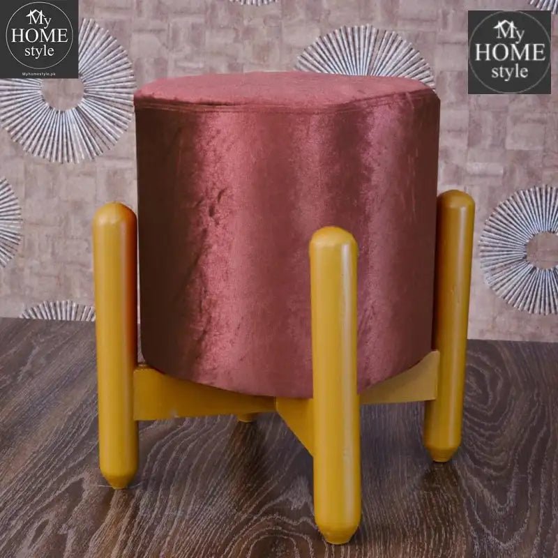 Wooden stool drone shape - 128 - myhomestyle.pk