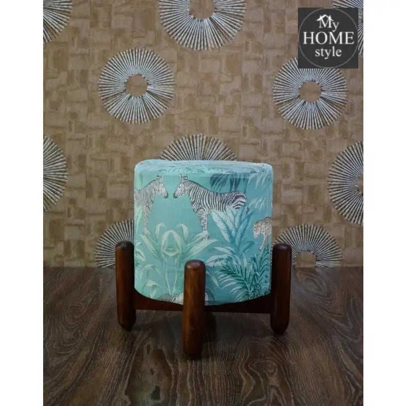 Wooden stool drone shape - 62 - myhomestyle.pk