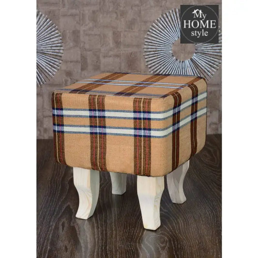 Wooden stool Square Shape -40 V - myhomestyle.pk