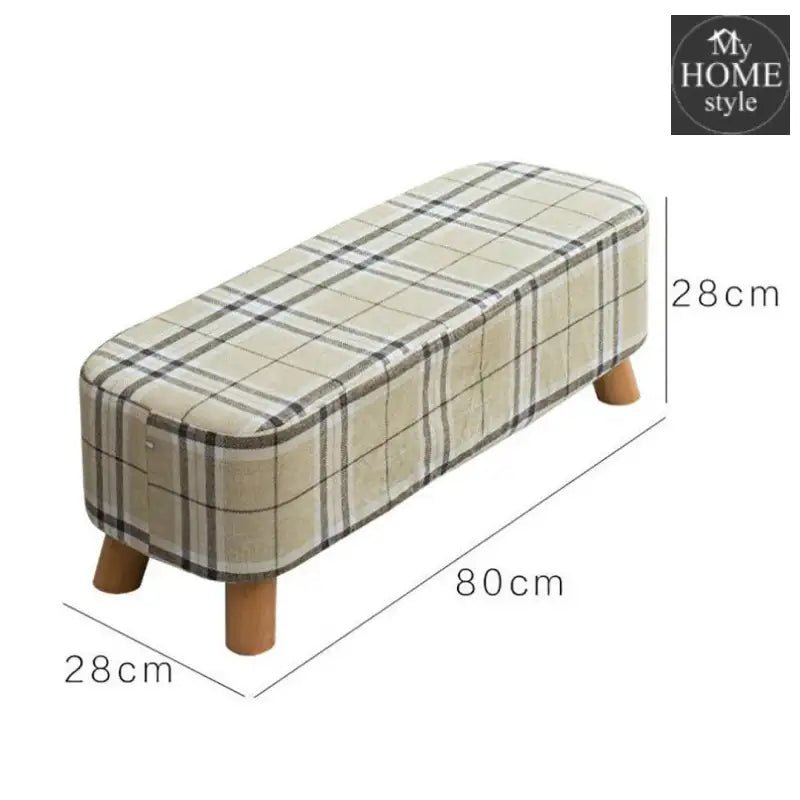 Wooden stool Two Seater - 111 - myhomestyle.pk