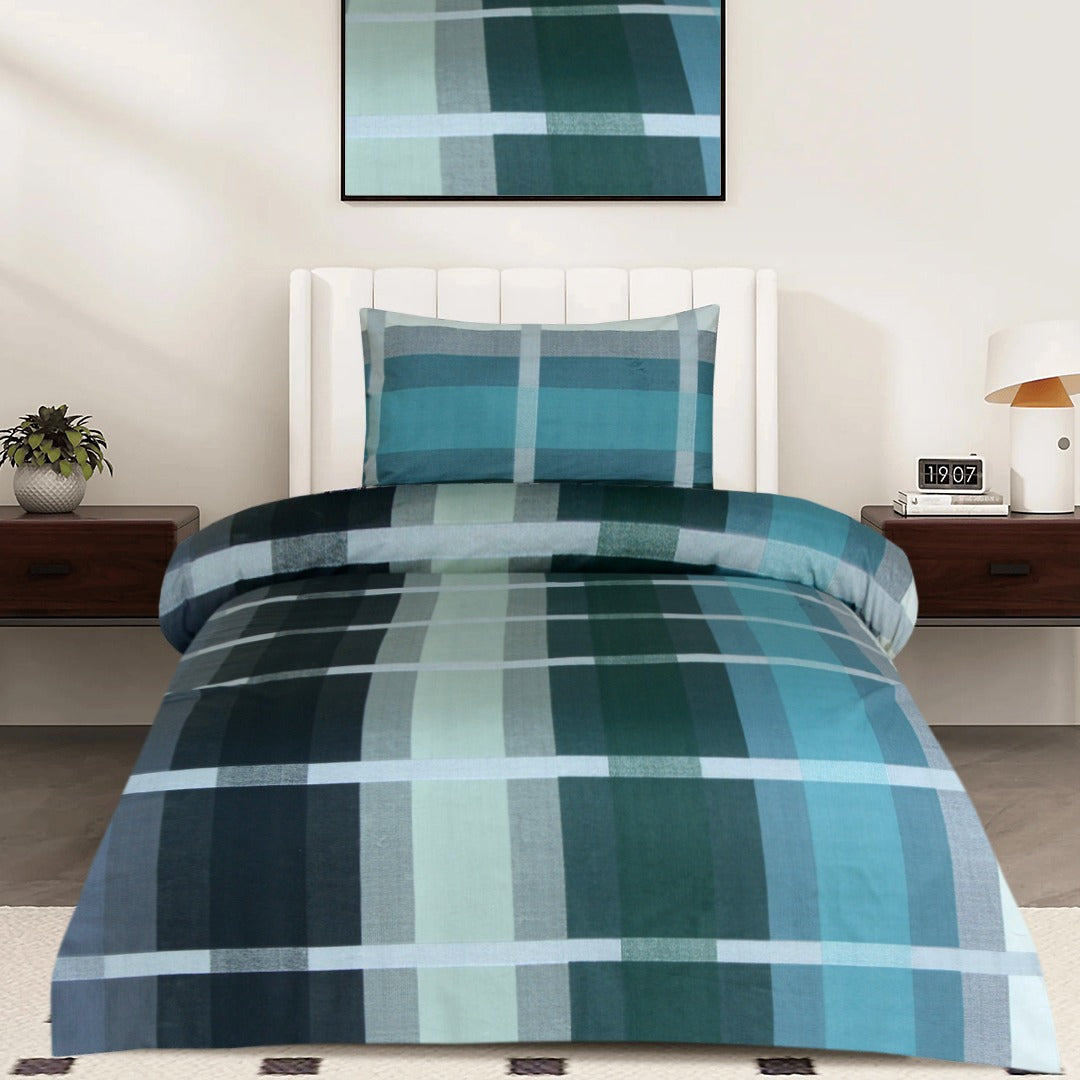 2 Pcs Printed Bed Sheet MHS-1184