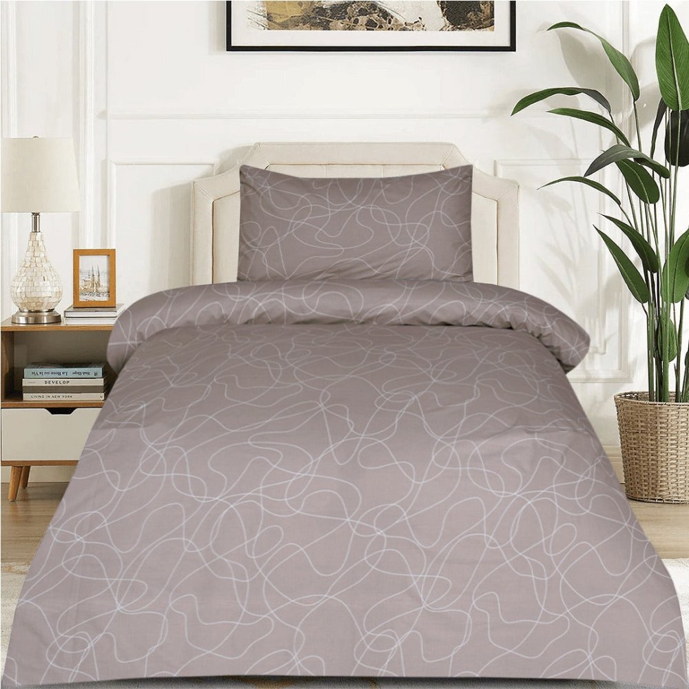 2 Pcs Printed Bed Sheet MHS - 1089 - myhomestyle.pk