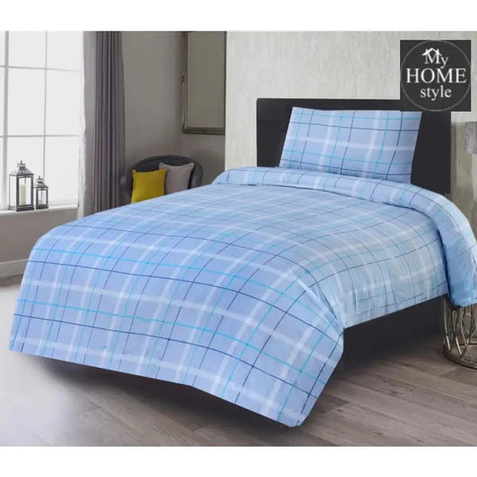 2 Pcs Printed Bed Sheet MHS - 713 - myhomestyle.pk