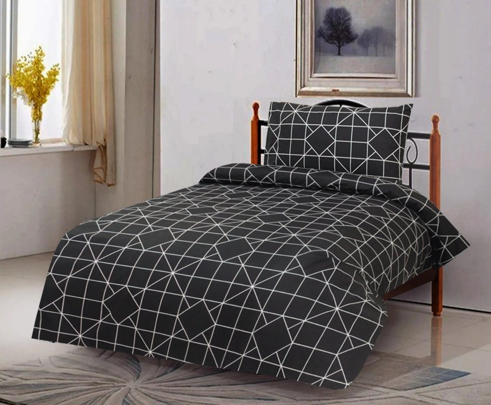2 Pcs Printed Bed Sheet MHS - 875 - myhomestyle.pk