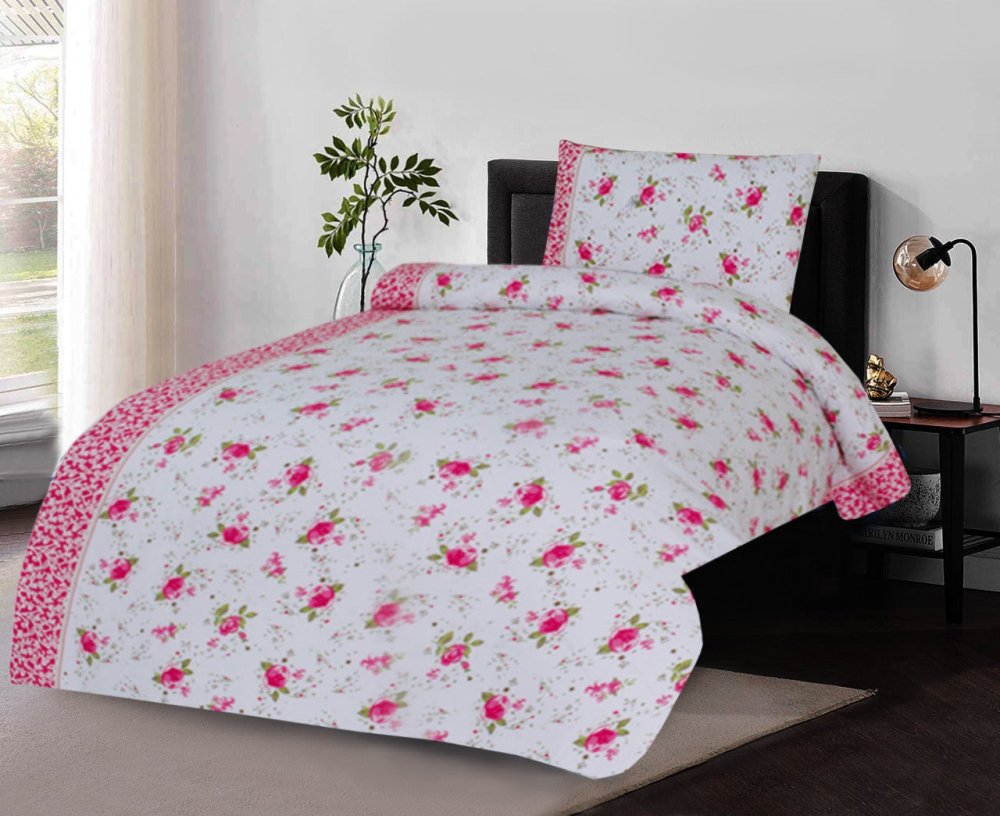 2 Pcs Printed Bed Sheet MHS - 909 - myhomestyle.pk