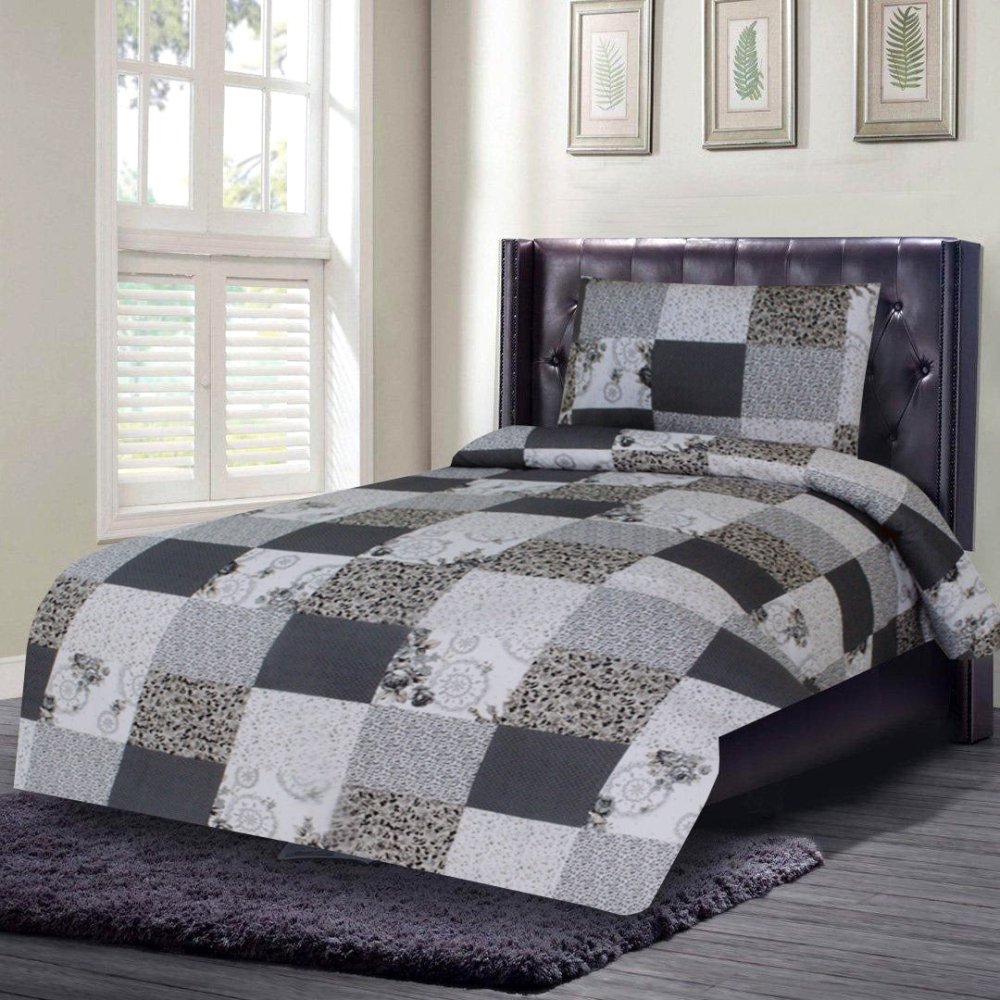 2 Pcs Printed Bed Sheet MHS - 916 - myhomestyle.pk