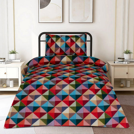 2 Pcs Printed Bed Sheet MHS - 987 - myhomestyle.pk
