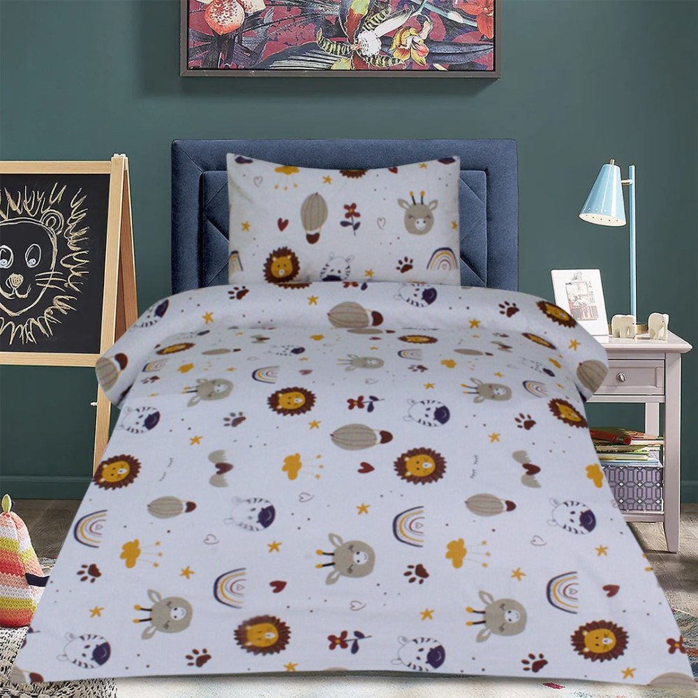 2 Pcs Printed Bed Sheet MHS - 995 - myhomestyle.pk