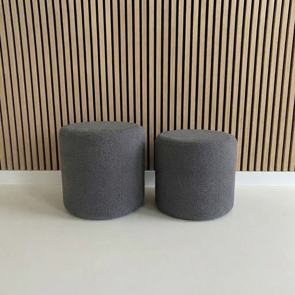 2 Pcs Round Booklay Stools - 1591 - myhomestyle.pk