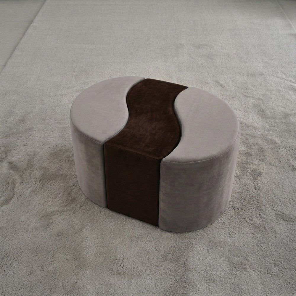 3 Pcs Curve Velvet Stool - 1594 - myhomestyle.pk