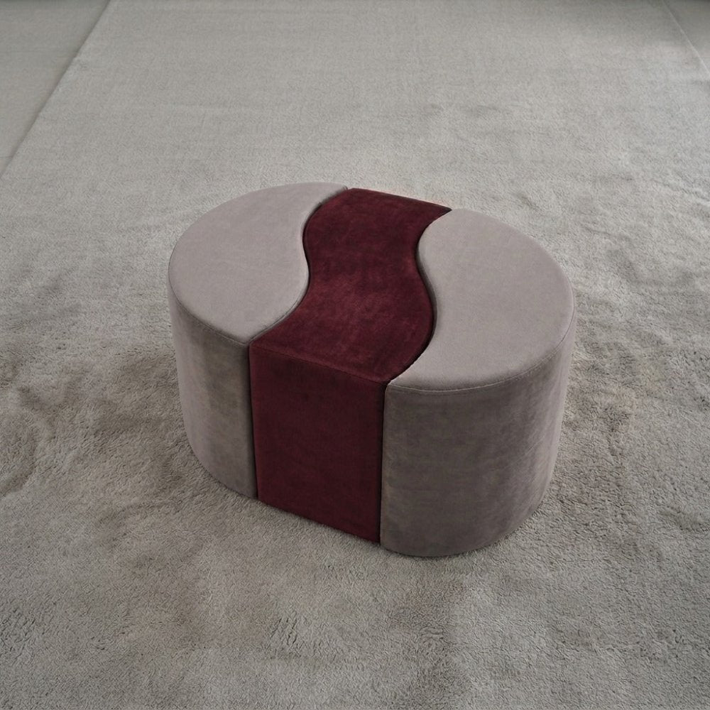 3 Pcs Curve Velvet Stool - 1594 - myhomestyle.pk