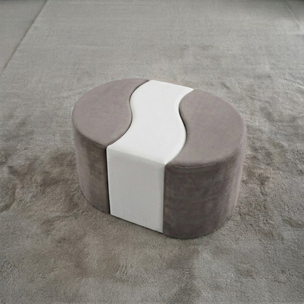 3 Pcs Curve Velvet Stool - 1594 - myhomestyle.pk