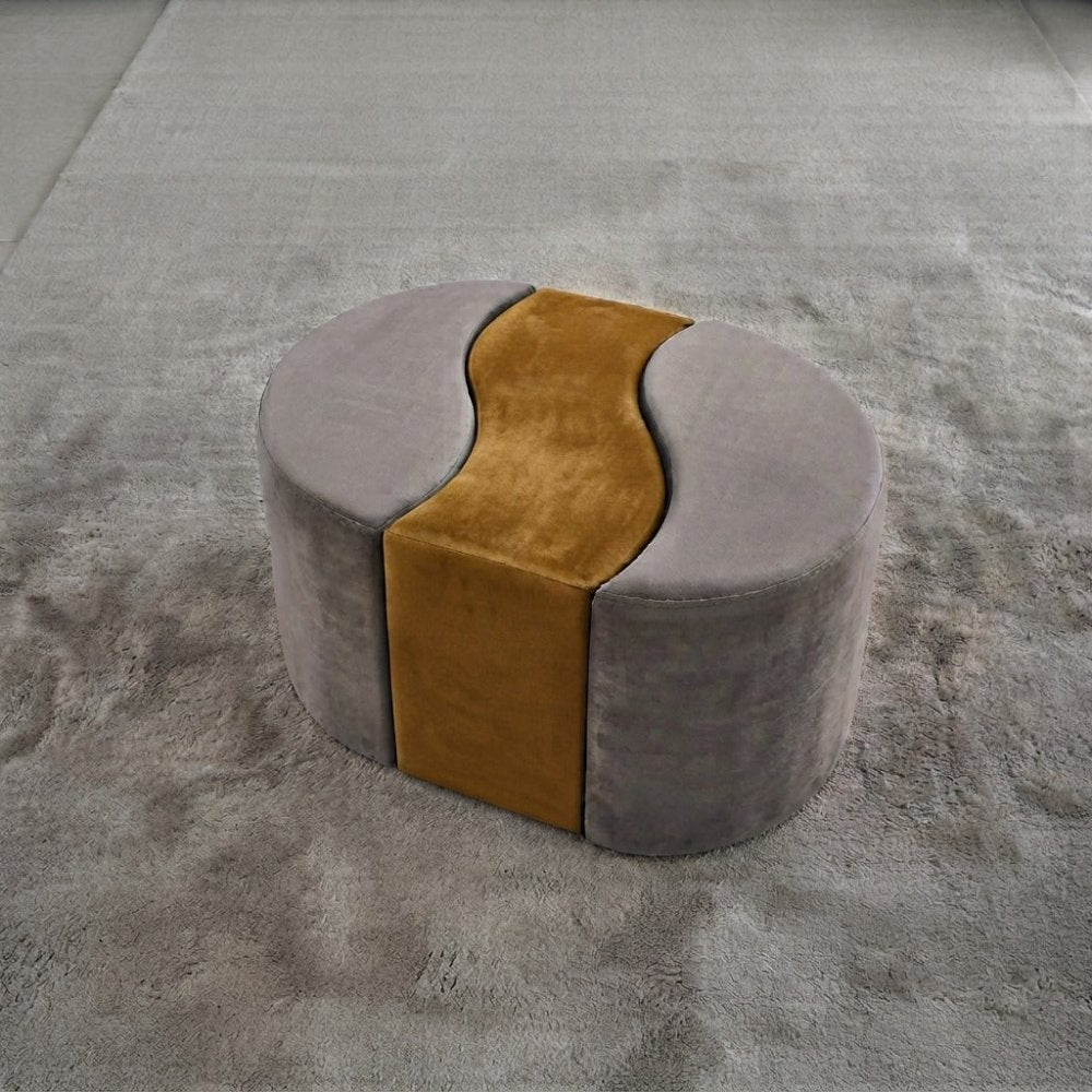 3 Pcs Curve Velvet Stool - 1594 - myhomestyle.pk