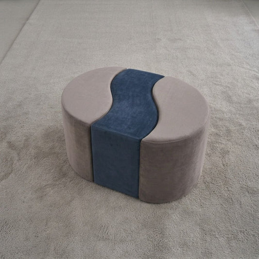 3 Pcs Curve Velvet Stool - 1594 - myhomestyle.pk