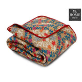 3 Pcs Quilted Floral Bedspread set MHS-n02 - myhomestyle.pk