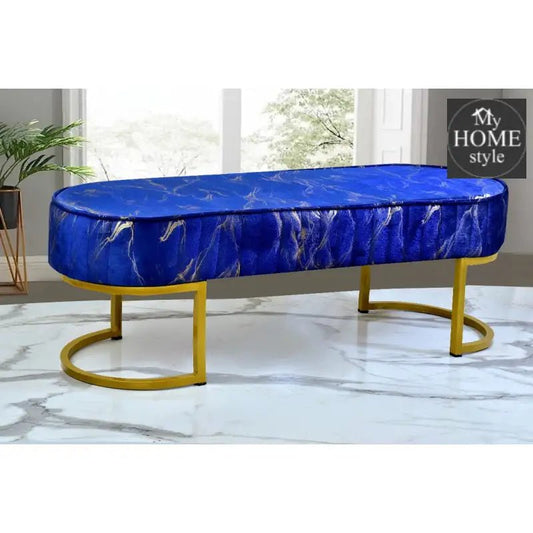 3 Seater Luxury Sprinkle Shade Wooden Stool With Steel Stand - 1302 - myhomestyle.pk