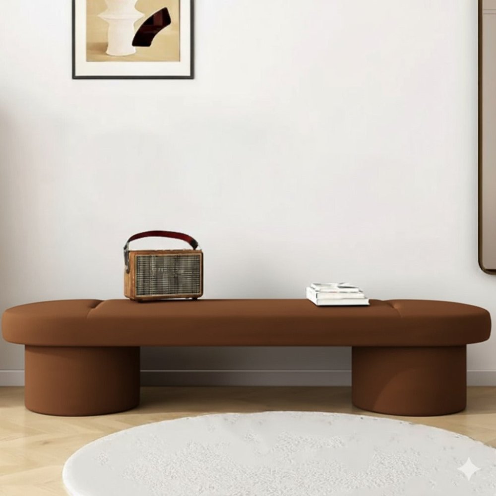 3 Seater Revive Velvet Luxury Stool - 1521 - myhomestyle.pk