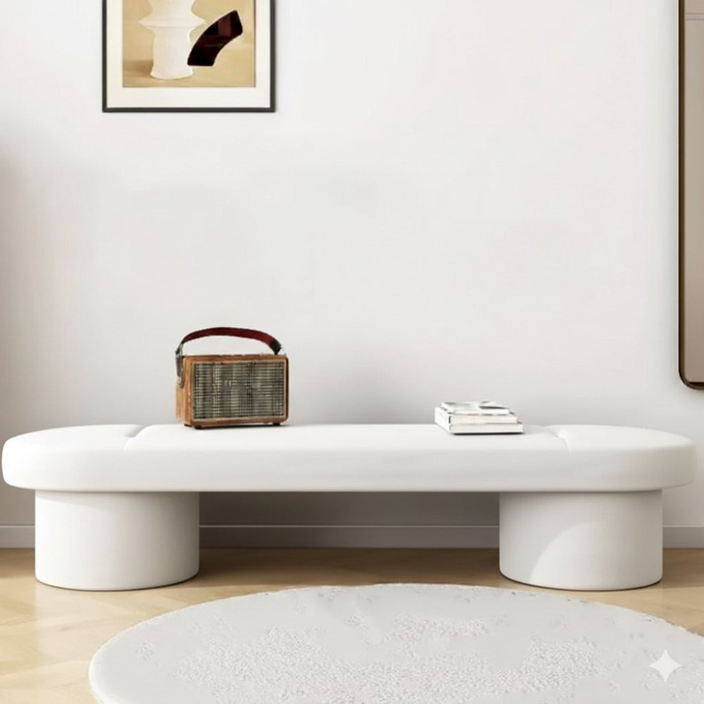 3 Seater Revive Velvet Luxury Stool - 1521 - myhomestyle.pk