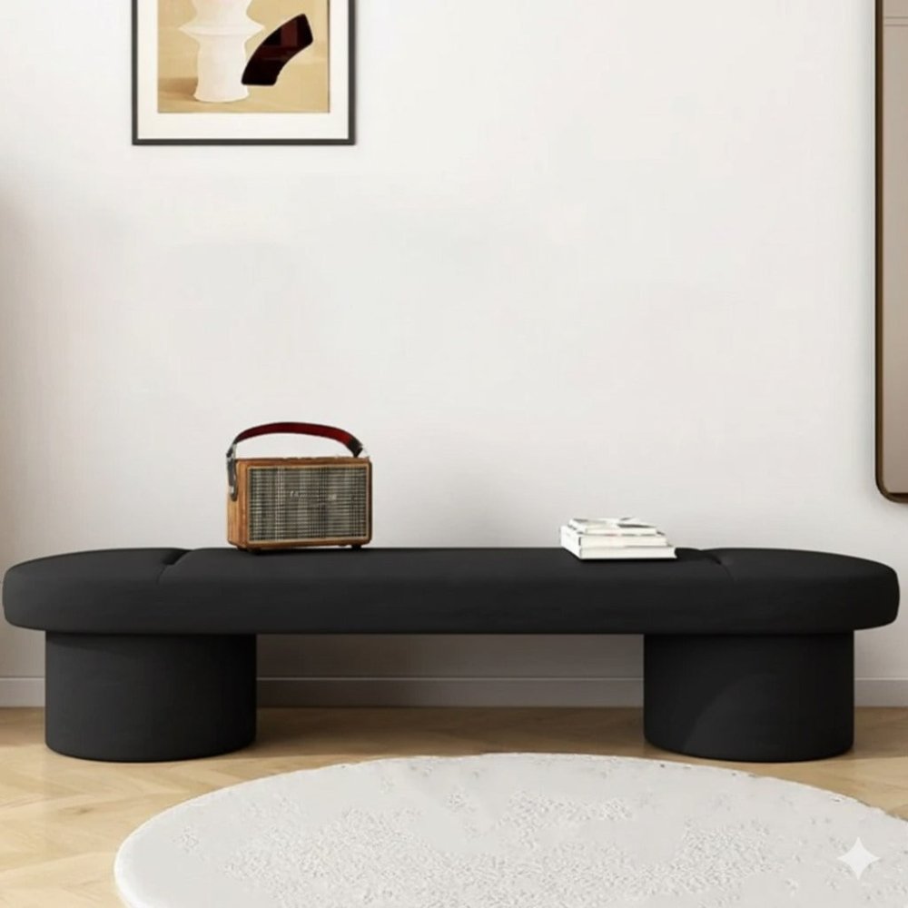 3 Seater Revive Velvet Luxury Stool - 1521 - myhomestyle.pk