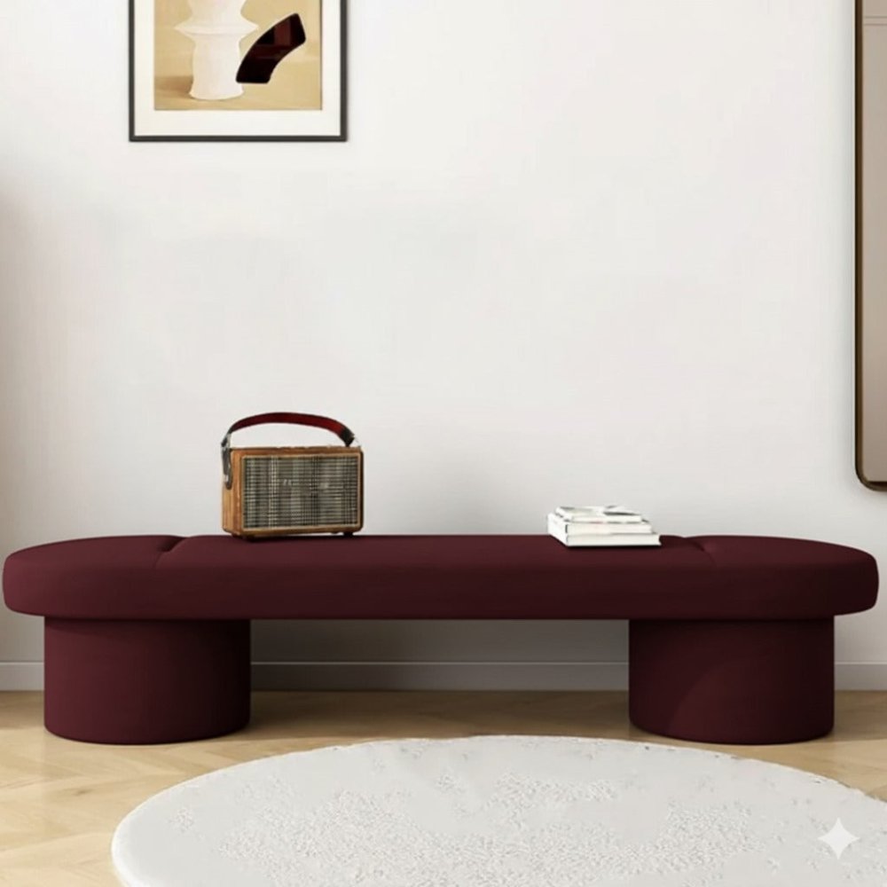 3 Seater Revive Velvet Luxury Stool - 1521 - myhomestyle.pk