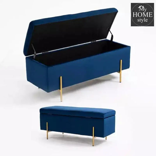 3 Seater Storage Box With Steel Stand- 958 - myhomestyle.pk