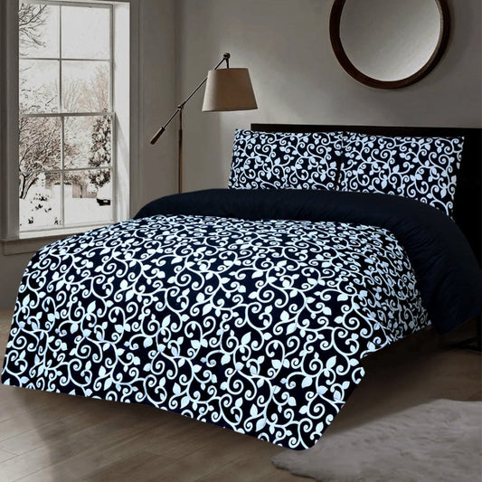 4 Pcs Luxury Printed Comforter Set - 1194 - myhomestyle.pk