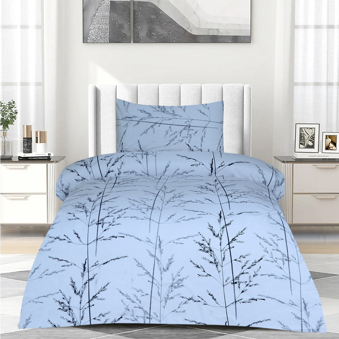 2 Pcs Printed Bed Sheet MHS-1205