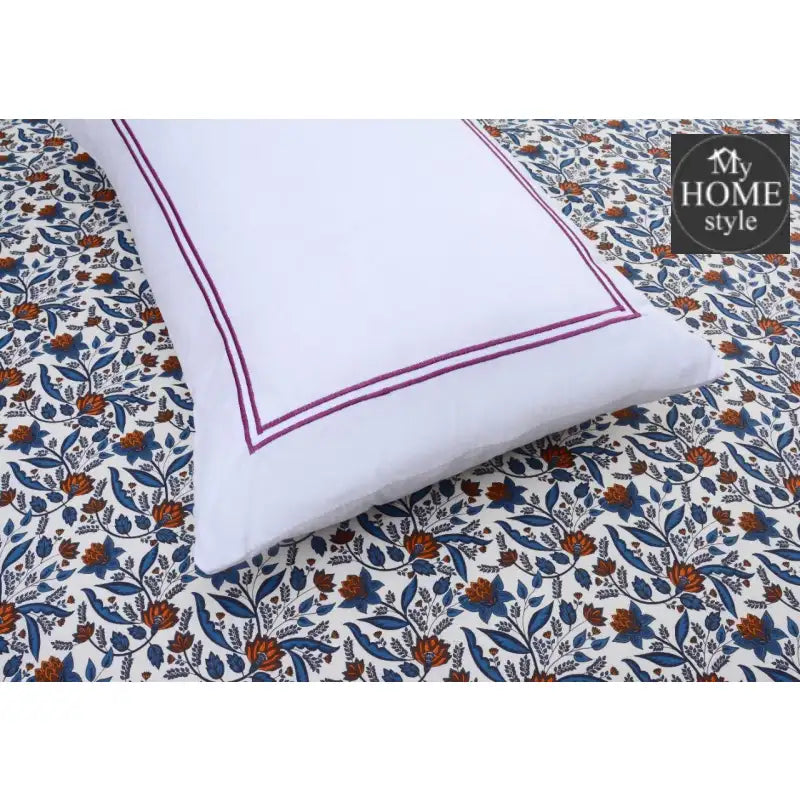 5 Pcs Baratta Printed Bed Sheet MHS-508 - myhomestyle.pk