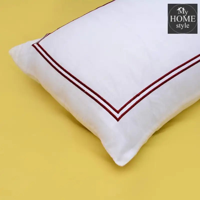 5 PCs Baratta Stitched Fitted Sheet Set Yellow - myhomestyle.pk