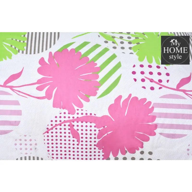 5 Pcs Printed Bed Sheet MHS - 613 - myhomestyle.pk