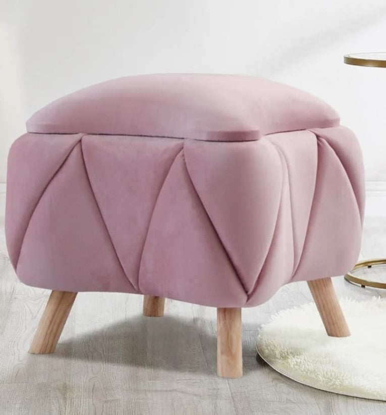 Single Ottoman Luxury Stool - 1438