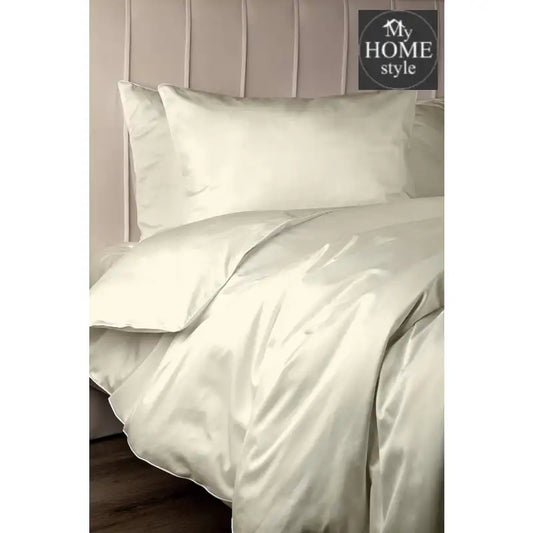 6 pcs corded Luxury Duvet set Beige - myhomestyle.pk