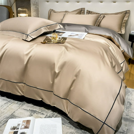 6 Pcs Luxury Baratta Duvet Set - 1228 - myhomestyle.pk