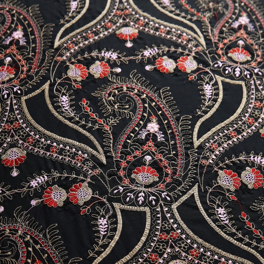 6 Pcs Luxury Embroidered Duvet Set - 1257 - myhomestyle.pk